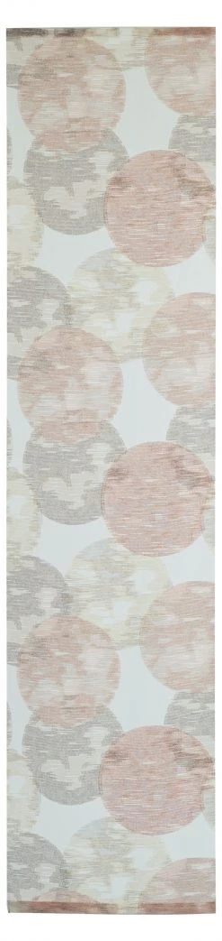 HOMING Schiebegardine | ziegel kreise | modern - Orange