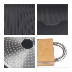 Relaxdays Grillpfanne Induktion -Gardinen Verkäufe 08c263018aac4d51a3bda1c139200be3