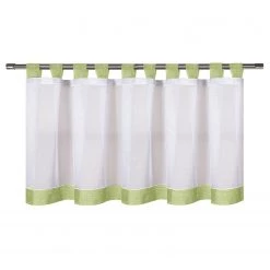 Gerster Gardine Thila - Webstoff - Grasgrün