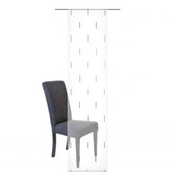 Home Wohnideen Schiebevorhang Felicity II - Microfaser - Weiß / Beige