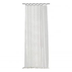 Home Wohnideen Schlaufenschal Alpha - Microfaser - Weiß