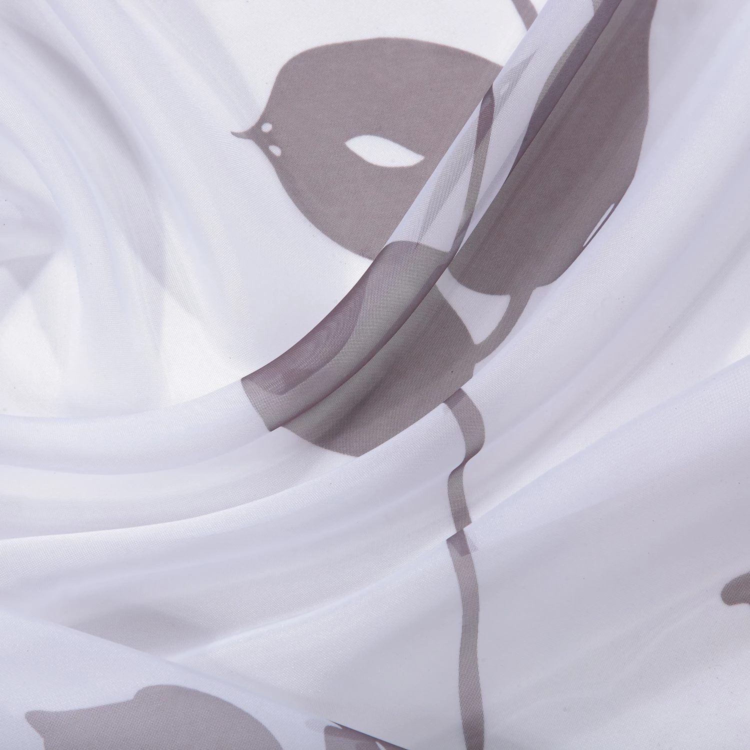 Gerster Ösenschal Amelie - Webstoff - Braun 5 Gerster Ösenschal Amelie - Webstoff - Braun – Bild 3