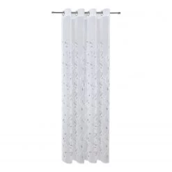 Gerster Ösenschal Pia - Webstoff - Grau