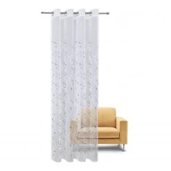 Gerster Ösenschal Pia - Webstoff - Grau -Gardinen Verkäufe 1000173039 190627 14572200125 GALLERYIMAGES P000000001000173039