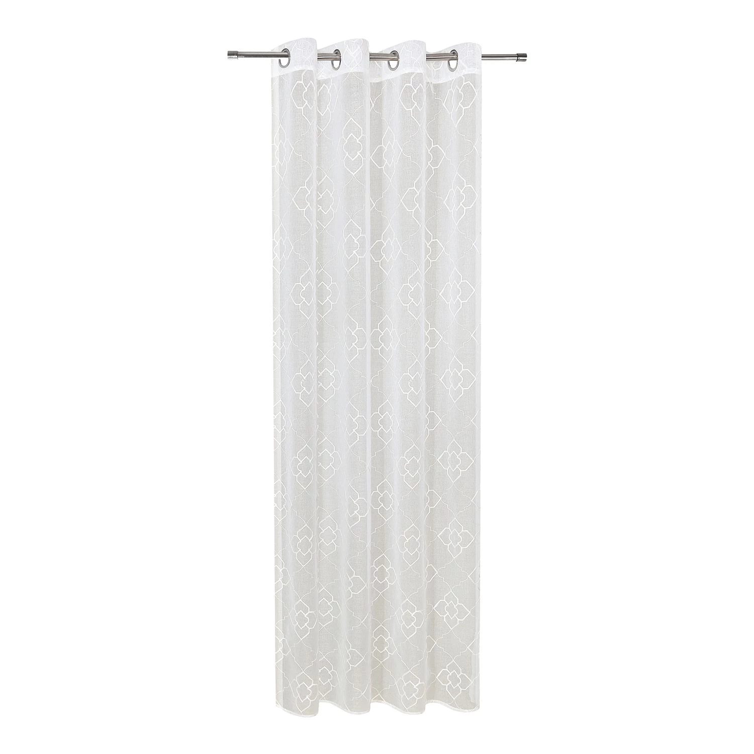 Gerster Ösenschal Finn - Webstoff - Beige 3 Gerster Ösenschal Finn - Webstoff - Beige