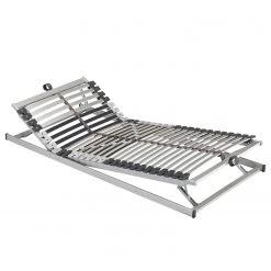 KiYDOO Lattenrost Brimley - verstellbar - Silber / Anthrazit - 100 x 200cm