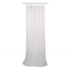 Tom Tailor Schlaufenschal Sprinkled Circles - Mischgewebe - Creme