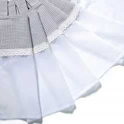 Gerster Schlaufenbistro Josef - Polyester - Weiß / Grau -Gardinen Verkäufe 1000231555 201124 17150100017 DETAILS P000000001000231555