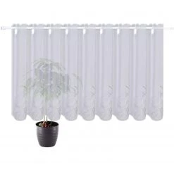 Gerster Stickereibistro Evo - Polyester - Weiß -Gardinen Verkäufe 1000231561 201124 17150200037 DETAILS P000000001000231561