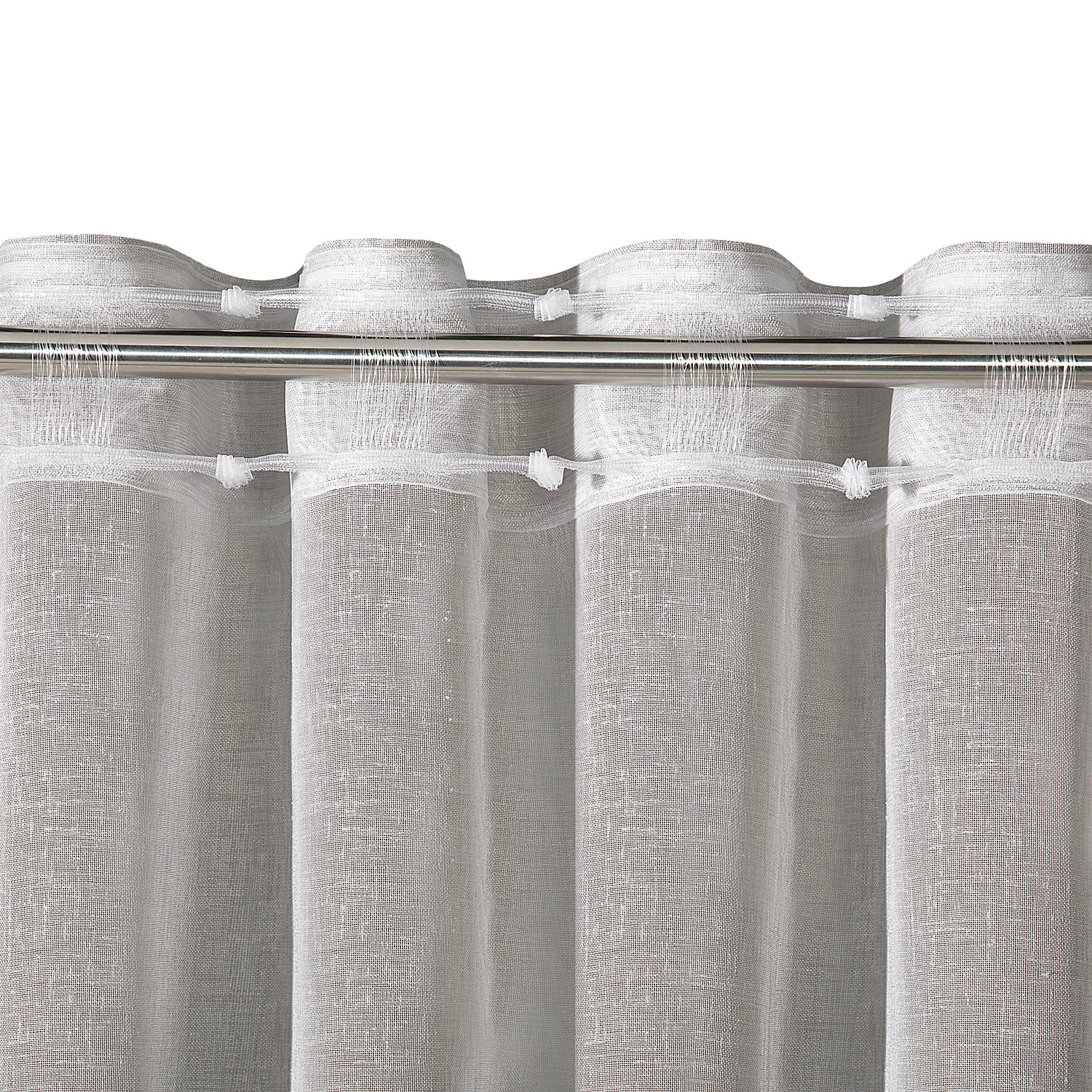 Gerster Vorhang Felippe - Polyester - Lichtgrau 9 Gerster Vorhang Felippe - Polyester - Lichtgrau – Bild 7