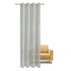 Gerster Ösenschal Kira - Polyester - Grauweiß -Gardinen Verkäufe 1000231602 210622 12374800007 MOOD DETAILS P000000001000231602 mood