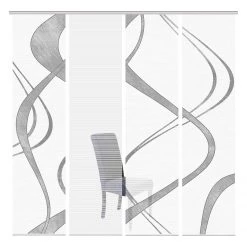 Vision S Schiebevorhang Tibano - Polyester - Weiß - 4er Set -Gardinen Verkäufe 1000234327 210210 17243400746 DETAILS P000000001000234327