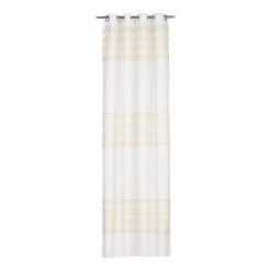 Gözze Ösenvorhang Mombasa - Polyester - Senfgelb