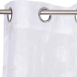 Esprit Home Ösenschal Gingko - Polyester - Weiß 9 Esprit Home Ösenschal Gingko - Polyester - Weiß -Gardinen Verkäufe 1000243897 210211 08425900086 DETAILS P000000001000243897