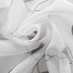 Gerster Ösenpanneaux Julius - Polyester - Silber -Gardinen Verkäufe 1000274285 210615 13533100045 DETAILS P000000001000274285