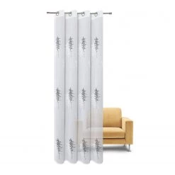 Gerster Ösenschal Sepp - Polyester - Anthrazit 8 Gerster Ösenschal Sepp - Polyester - Anthrazit -Gardinen Verkäufe 1000274287 210615 13533100052 DETAILS P000000001000274287