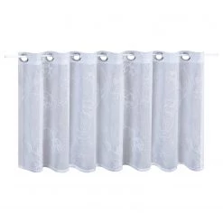 Gerster Ösenpanneaux Sarabia - Polyester - Weiß