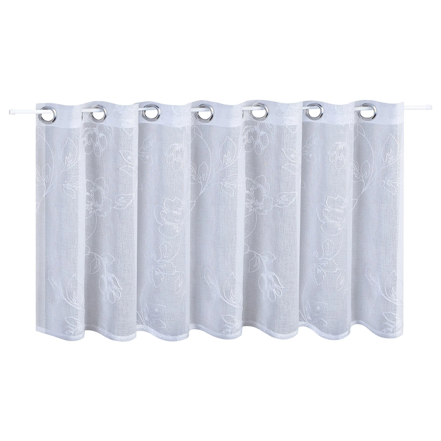 Gerster Ösenpanneaux Sarabia - Polyester - Weiß 3 Gerster Ösenpanneaux Sarabia - Polyester - Weiß