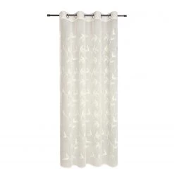 Gerster Ösenschal Nora - Polyester - Weiß