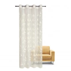 Gerster Ösenschal Nora - Polyester - Weiß -Gardinen Verkäufe 1000274292 210615 13533300071 DETAILS P000000001000274292