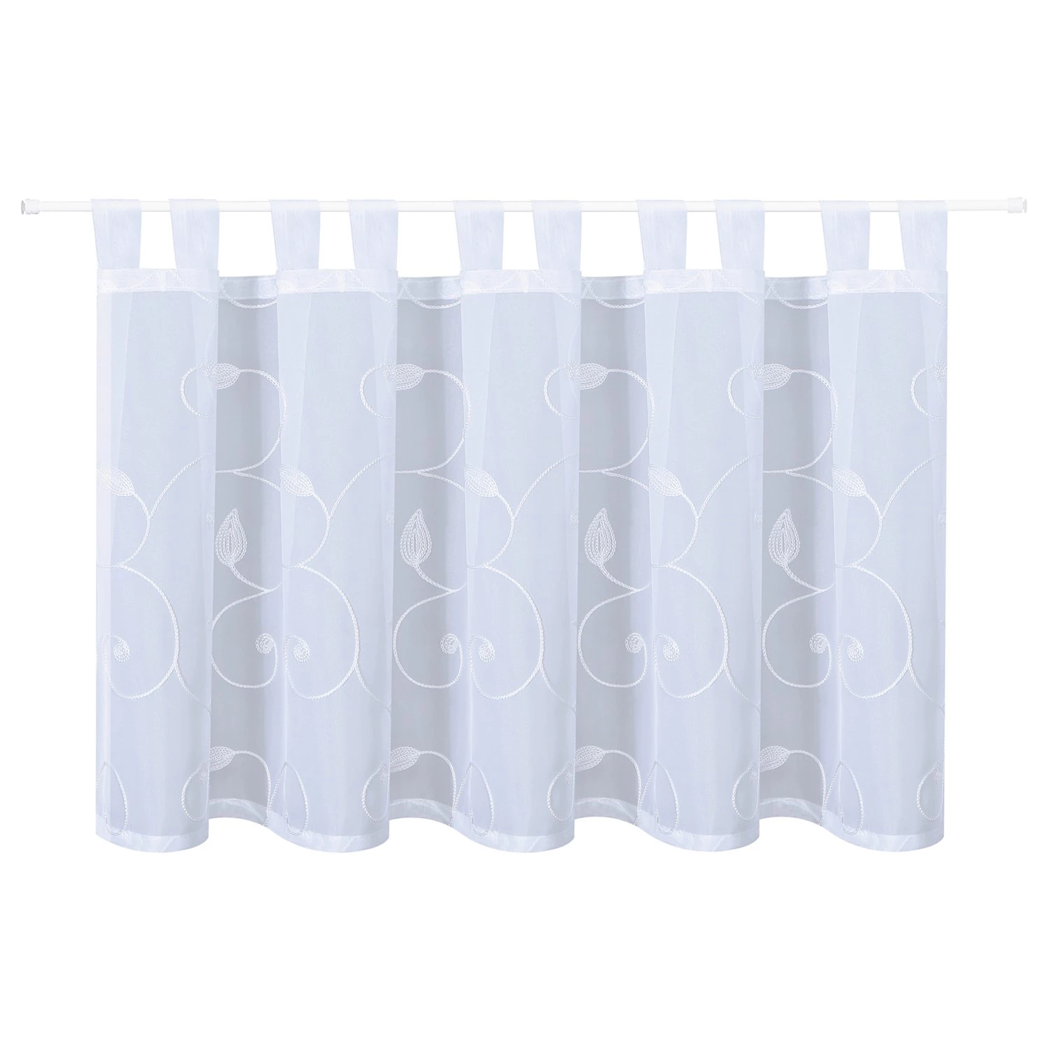 Gerster Schlaufenpanneaux Fredi - Polyester - Weiß 3 Gerster Schlaufenpanneaux Fredi - Polyester - Weiß