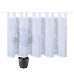 Gerster Schlaufenpanneaux Fredi - Polyester - Weiß 8 Gerster Schlaufenpanneaux Fredi - Polyester - Weiß -Gardinen Verkäufe 1000274296 210615 13533400087 DETAILS P000000001000274296