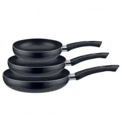 Elo Pfannen Set Ducto (3-teilig) - Schwarz - Aluminium