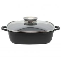 Elo Servierpfanne Aromaknopf - Schwarz - Aluminiumguss