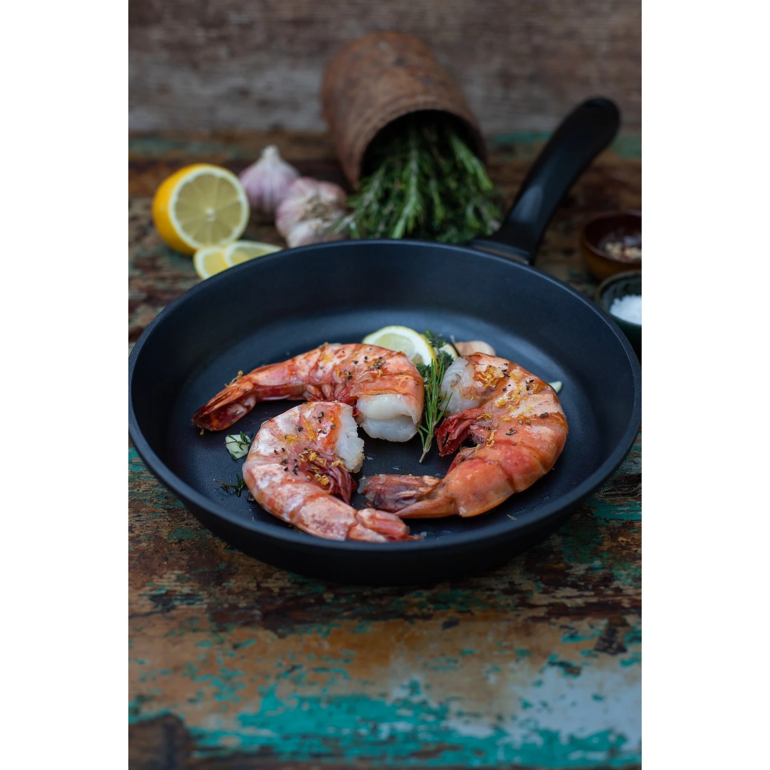 Elo Pfanne Alucast - Schwarz - Aluminiumguss - Durchmesser: 28 cm 4 Elo Pfanne Alucast - Schwarz - Aluminiumguss - Durchmesser: 28 cm – Bild 2