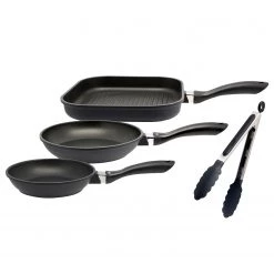 Elo Pfannen Set Alucast (4-teilig) - Schwarz - Aluminiumguss