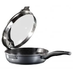 Stoneline Schmorpfanne Kelso - Aluminium - Anthrazit - Durchmesser: 24 cm