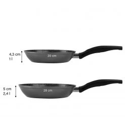 Stoneline Pfannen-Set Sempre (3-tlg.) - Aluminium - Anthrazit 14 Stoneline Pfannen-Set Sempre (3-tlg.) - Aluminium - Anthrazit -Gardinen Verkäufe 1000279551 210804 08565200648 SKETCH DETAILS P000000001000279551 sketch