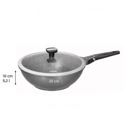 Stoneline Wok Bow Bridge - Aluminium - Anthrazit -Gardinen Verkäufe 1000279571 210804 08565900672 SKETCH DETAILS P000000001000279571 sketch