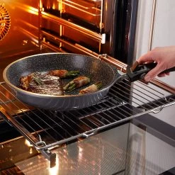 Stoneline Bratpfanne Lowell - Aluminium - Anthrazit - Durchmesser: 28 cm -Gardinen Verkäufe 1000279591 210804 08561100570 MOOD DETAILS P000000001000279591 mood