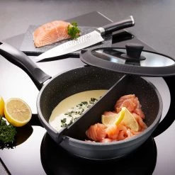 Stoneline Halb-und-Halb-Pfanne Levittown - Aluminium - Anthrazit -Gardinen Verkäufe 1000279601 210804 08554700527 MOOD DETAILS P000000001000279601 mood