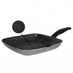 Stoneline Grillpfanne Hummingen - Aluminium - Grau -Gardinen Verkäufe 1000279611 210804 08553700501 DETAILS P000000001000279611