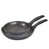 Stoneline Pfannen-Set Eldena (2-tlg.) - Aluminium - Anthrazit