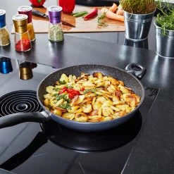 Stoneline Bratpfanne Douala - Aluminium - Anthrazit - ø 32 -Gardinen Verkäufe 1000279647 210804 08541400277 MOOD DETAILS P000000001000279647 mood