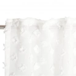 Tom Tailor Fertiggardine Snowflakes - Polyester - Weiß -Gardinen Verkäufe 1000285268 210907 12324700090 DETAILS P000000001000285268