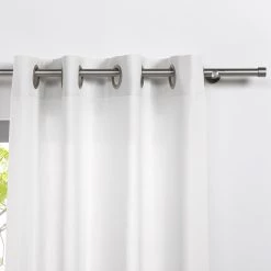 Mydeco Ösenschal Mood - Polyester - Weiß - 245 x 135 cm 8 Mydeco Ösenschal Mood - Polyester - Weiß - 245 x 135 cm -Gardinen Verkäufe 1000340285 220318 030 DETAILS P000000001000340285