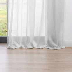 Mydeco Schlaufenschal Pure - Polyester - Weiß - 245 x 135 cm -Gardinen Verkäufe 1000340287 220318 040 DETAILS P000000001000340287