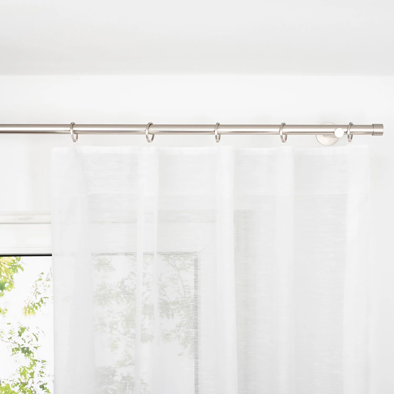 Mydeco Schlaufenschal Soft - Polyester - Weiß - 300 x 135 cm 6 Mydeco Schlaufenschal Soft - Polyester - Weiß - 300 x 135 cm – Bild 4