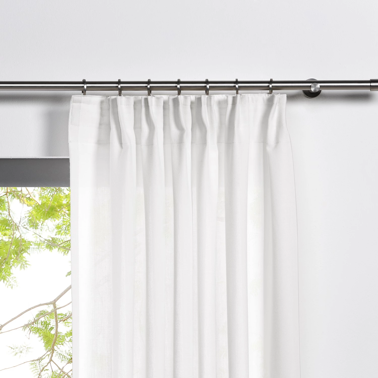 Mydeco Schlaufenschal Mood - Polyester - Weiß 7 Mydeco Schlaufenschal Mood - Polyester - Weiß – Bild 5