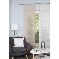 Vision S Schiebevorhang Una - Polyester - Braun