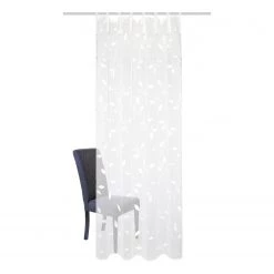 Home Wohnideen Schlaufenschal Aidina - Polyester - Weiß -Gardinen Verkäufe 1000345208 220608 030 DETAILS P000000001000345208