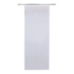 Gerster Fertigstore Herta - Polyester - Weiß - 300 x 245 cm