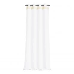 FLHF Ösenschal Loho - Polyester - Weiß