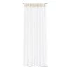 FLHF Vorhang mit Kräuselband Loho - Polyester - Weiß -Gardinen Verkäufe 1000348179 220513 010 IMAGE P000000001000348179