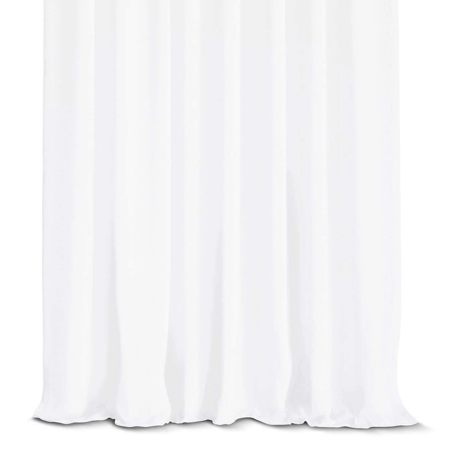 FLHF Vorhang mit Kräuselband Loho - Polyester - Weiß 4 FLHF Vorhang mit Kräuselband Loho - Polyester - Weiß – Bild 2