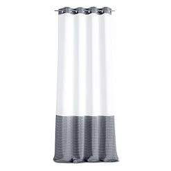 FLHF Ösenschal Delia - Polyester - Grau - 140 x 270 cm